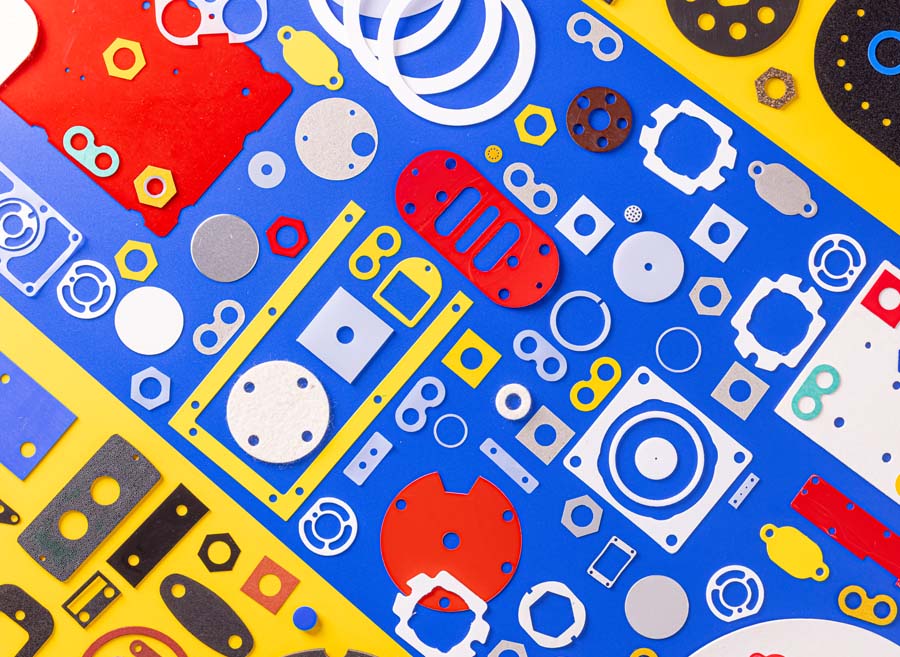 Nylatron gaskets and seals manufactured by Bluemay Weston in the UK
