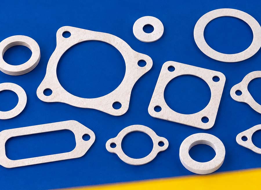 Nomex gaskets and seals manufactured by Bluemay Weston in the UK