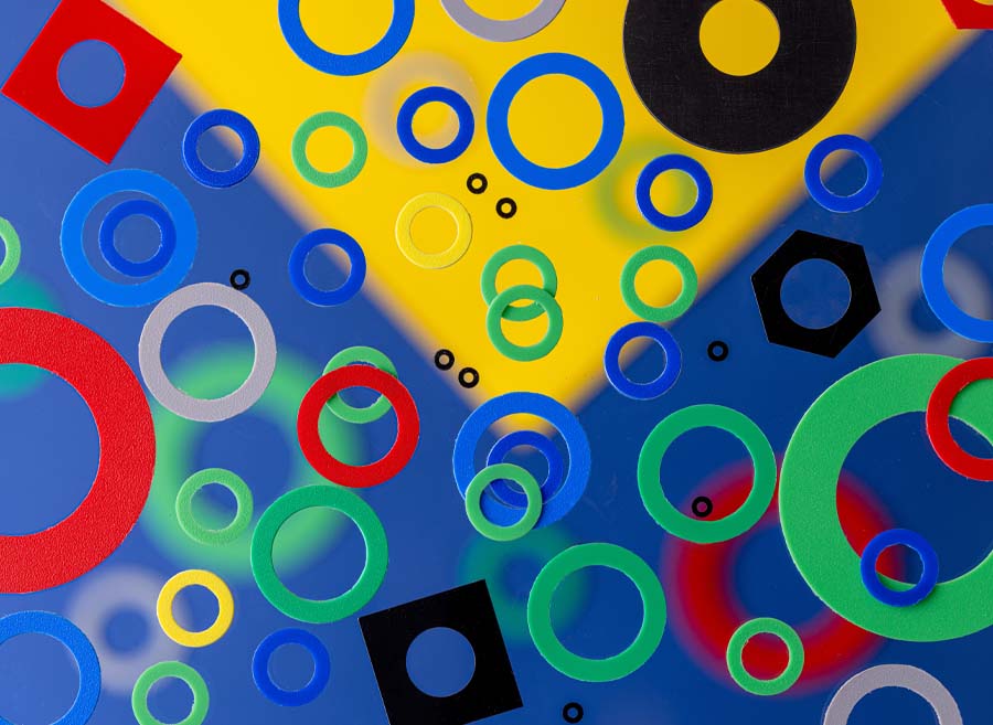 Bespoke polypropylene washers and spacers manufactured in the UK