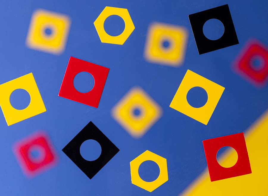 Rigid PVC Washers and Spacers - Bluemay Weston