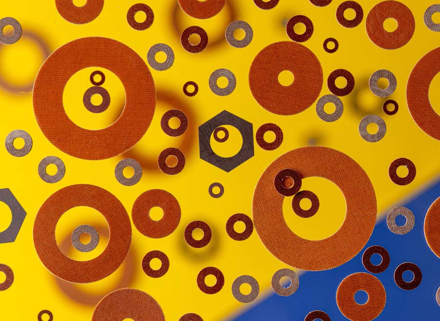 Bespoke SRBF washers and spacers manufactured in the UK