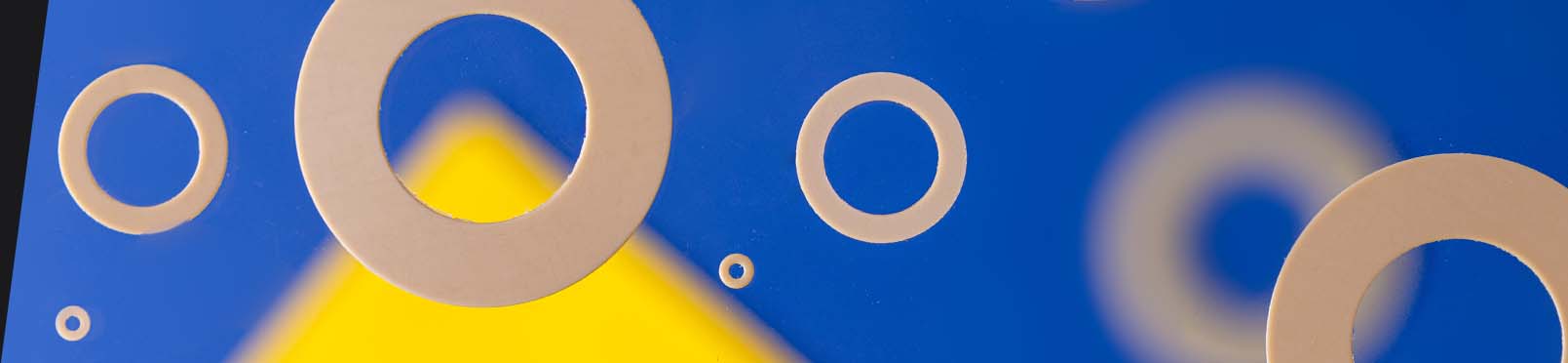 Made to measure PEEK washers - Bluemay Weston