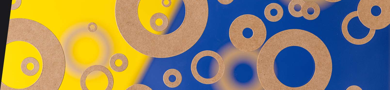 Made to measure Pressphan washers and spacers - Bluemay Weston