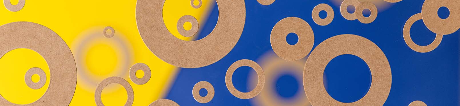 Made to measure Pressphan washers and spacers - Bluemay Weston