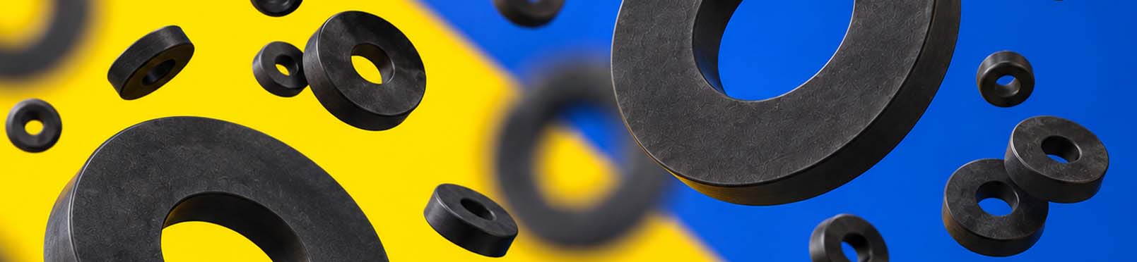 Bespoke Butyl Rubber Washers manufactured in the UK
