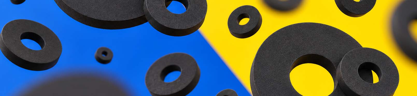 Bespoke Neoprene Rubber Washers manufactured in the UK