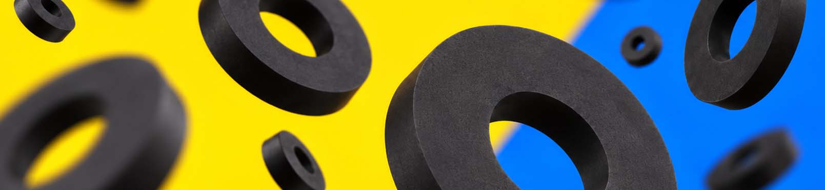 Bespoke Viton Rubber Washers manufactured in the UK